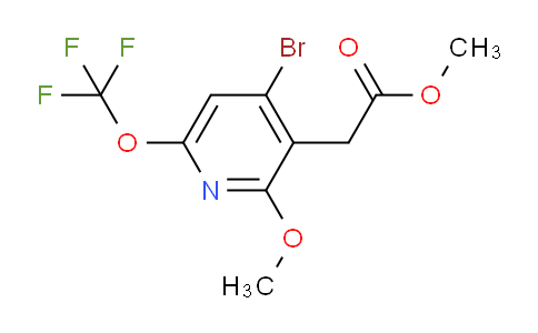 AM22571 | 1806146-45-1 | Methyl 4-bromo-2-methoxy-6-(trifluoromethoxy)pyridine-3-acetate