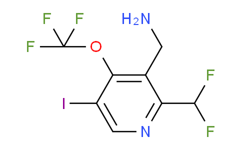 AM225710 | 1804481-97-7 | 3-(Aminomethyl)-2-(difluoromethyl)-5-iodo-4-(trifluoromethoxy)pyridine