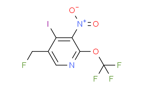 5-(Fluoromethyl)-4-iodo-3-nitro-2-(trifluoromethoxy)pyridine