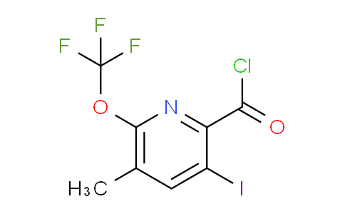 AM225733 | 1806233-70-4 | 3-Iodo-5-methyl-6-(trifluoromethoxy)pyridine-2-carbonyl chloride