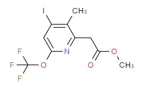 AM225737 | 1806724-50-4 | Methyl 4-iodo-3-methyl-6-(trifluoromethoxy)pyridine-2-acetate