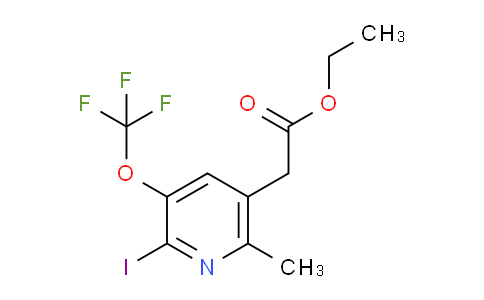 AM225738 | 1804736-68-2 | Ethyl 2-iodo-6-methyl-3-(trifluoromethoxy)pyridine-5-acetate