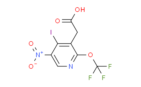AM225745 | 1804840-56-9 | 4-Iodo-5-nitro-2-(trifluoromethoxy)pyridine-3-acetic acid