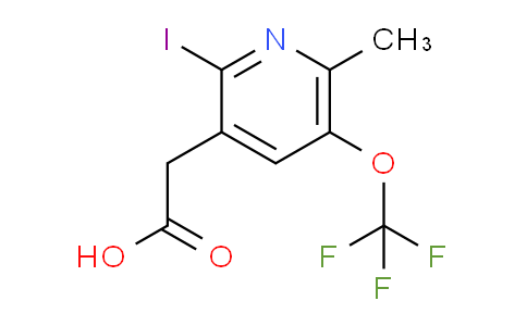 AM225747 | 1806727-49-0 | 2-Iodo-6-methyl-5-(trifluoromethoxy)pyridine-3-acetic acid