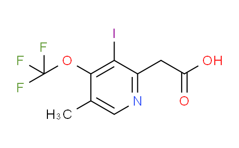 AM225748 | 1806165-13-8 | 3-Iodo-5-methyl-4-(trifluoromethoxy)pyridine-2-acetic acid