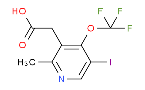 AM225751 | 1804775-12-9 | 5-Iodo-2-methyl-4-(trifluoromethoxy)pyridine-3-acetic acid