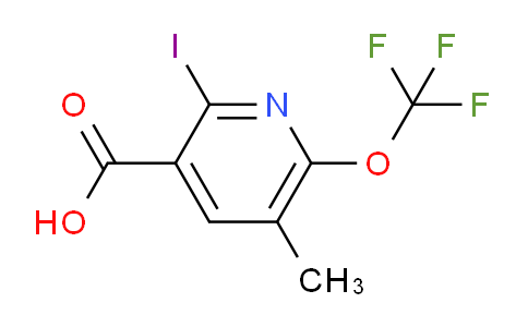AM225754 | 1804836-19-8 | 2-Iodo-5-methyl-6-(trifluoromethoxy)pyridine-3-carboxylic acid