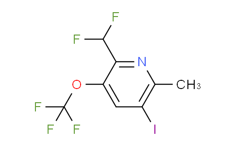 AM225766 | 1804774-66-0 | 2-(Difluoromethyl)-5-iodo-6-methyl-3-(trifluoromethoxy)pyridine
