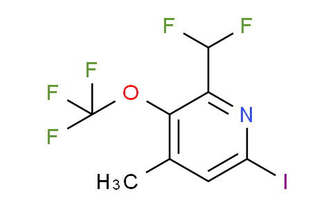 AM225767 | 1804829-54-6 | 2-(Difluoromethyl)-6-iodo-4-methyl-3-(trifluoromethoxy)pyridine