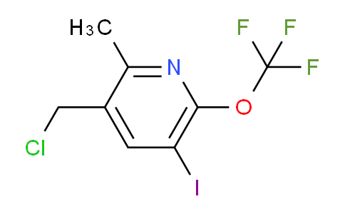 AM225775 | 1803963-98-5 | 3-(Chloromethyl)-5-iodo-2-methyl-6-(trifluoromethoxy)pyridine