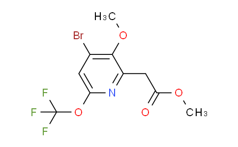 AM22578 | 1803625-98-0 | Methyl 4-bromo-3-methoxy-6-(trifluoromethoxy)pyridine-2-acetate