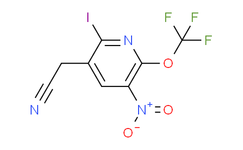 AM225782 | 1804828-38-3 | 2-Iodo-5-nitro-6-(trifluoromethoxy)pyridine-3-acetonitrile
