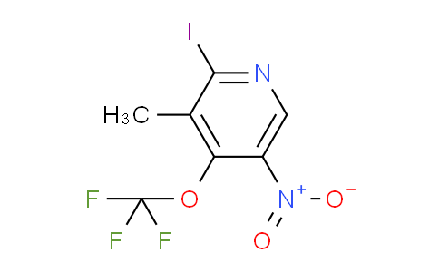 2-Iodo-3-methyl-5-nitro-4-(trifluoromethoxy)pyridine