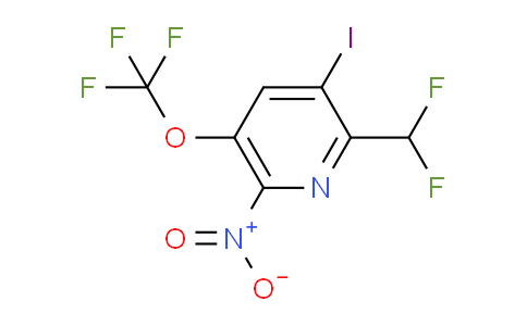 AM225792 | 1804360-11-9 | 2-(Difluoromethyl)-3-iodo-6-nitro-5-(trifluoromethoxy)pyridine