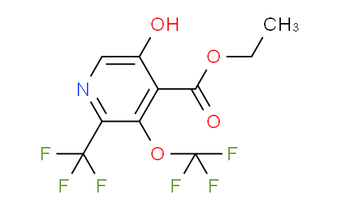 AM225804 | 1806191-32-1 | Ethyl 5-hydroxy-3-(trifluoromethoxy)-2-(trifluoromethyl)pyridine-4-carboxylate