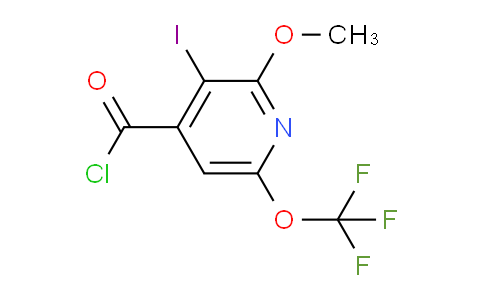 AM225808 | 1806168-95-5 | 3-Iodo-2-methoxy-6-(trifluoromethoxy)pyridine-4-carbonyl chloride