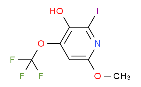 AM225829 | 1804309-39-4 | 3-Hydroxy-2-iodo-6-methoxy-4-(trifluoromethoxy)pyridine