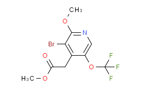 AM22583 | 1806193-17-8 | Methyl 3-bromo-2-methoxy-5-(trifluoromethoxy)pyridine-4-acetate