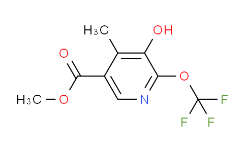 AM225833 | 1804772-61-9 | Methyl 3-hydroxy-4-methyl-2-(trifluoromethoxy)pyridine-5-carboxylate