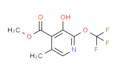 AM225834 | 1806738-78-2 | Methyl 3-hydroxy-5-methyl-2-(trifluoromethoxy)pyridine-4-carboxylate