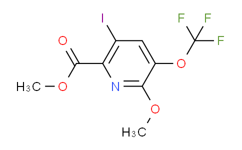 AM225841 | 1804343-35-8 | Methyl 5-iodo-2-methoxy-3-(trifluoromethoxy)pyridine-6-carboxylate