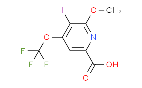 AM225845 | 1806197-34-1 | 3-Iodo-2-methoxy-4-(trifluoromethoxy)pyridine-6-carboxylic acid