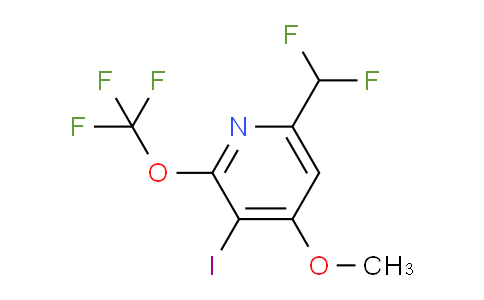 AM225854 | 1804829-35-3 | 6-(Difluoromethyl)-3-iodo-4-methoxy-2-(trifluoromethoxy)pyridine