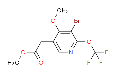AM22586 | 1806193-28-1 | Methyl 3-bromo-4-methoxy-2-(trifluoromethoxy)pyridine-5-acetate