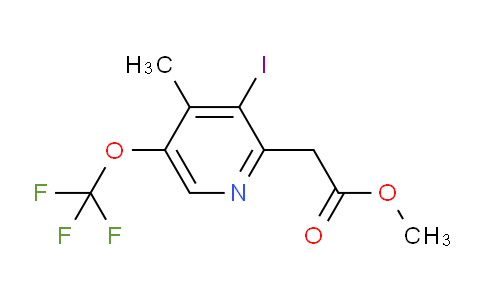 AM225874 | 1804775-64-1 | Methyl 3-iodo-4-methyl-5-(trifluoromethoxy)pyridine-2-acetate