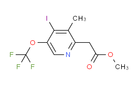 AM225876 | 1804358-87-9 | Methyl 4-iodo-3-methyl-5-(trifluoromethoxy)pyridine-2-acetate
