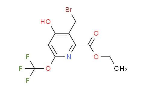 AM225880 | 1806738-27-1 | Ethyl 3-(bromomethyl)-4-hydroxy-6-(trifluoromethoxy)pyridine-2-carboxylate