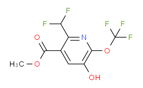 AM225883 | 1804479-04-6 | Methyl 2-(difluoromethyl)-5-hydroxy-6-(trifluoromethoxy)pyridine-3-carboxylate
