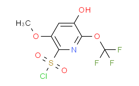 AM225892 | 1804759-15-6 | 3-Hydroxy-5-methoxy-2-(trifluoromethoxy)pyridine-6-sulfonyl chloride