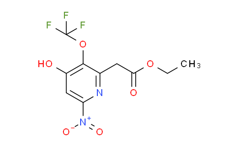 Ethyl 4-hydroxy-6-nitro-3-(trifluoromethoxy)pyridine-2-acetate