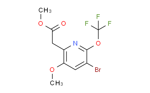 AM22590 | 1806146-09-7 | Methyl 3-bromo-5-methoxy-2-(trifluoromethoxy)pyridine-6-acetate