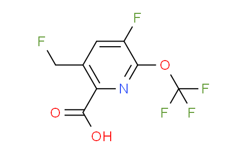 AM225902 | 1804626-42-3 | 3-Fluoro-5-(fluoromethyl)-2-(trifluoromethoxy)pyridine-6-carboxylic acid
