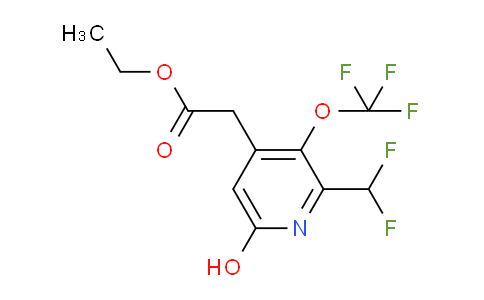 AM225917 | 1804835-63-9 | Ethyl 2-(difluoromethyl)-6-hydroxy-3-(trifluoromethoxy)pyridine-4-acetate