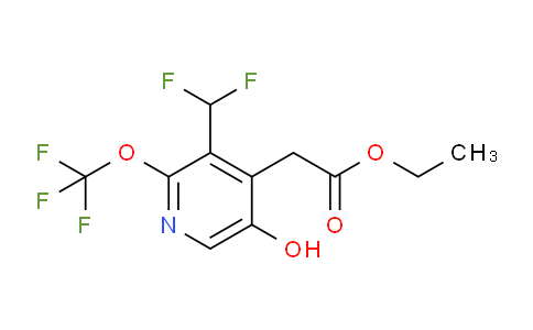 AM225918 | 1806164-42-0 | Ethyl 3-(difluoromethyl)-5-hydroxy-2-(trifluoromethoxy)pyridine-4-acetate