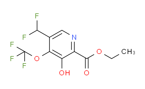 AM225923 | 1804345-20-7 | Ethyl 5-(difluoromethyl)-3-hydroxy-4-(trifluoromethoxy)pyridine-2-carboxylate