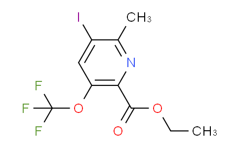AM225927 | 1804735-71-4 | Ethyl 3-iodo-2-methyl-5-(trifluoromethoxy)pyridine-6-carboxylate