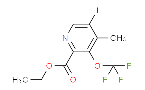 AM225928 | 1804435-92-4 | Ethyl 5-iodo-4-methyl-3-(trifluoromethoxy)pyridine-2-carboxylate