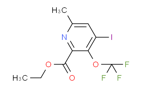 AM225931 | 1804649-43-1 | Ethyl 4-iodo-6-methyl-3-(trifluoromethoxy)pyridine-2-carboxylate
