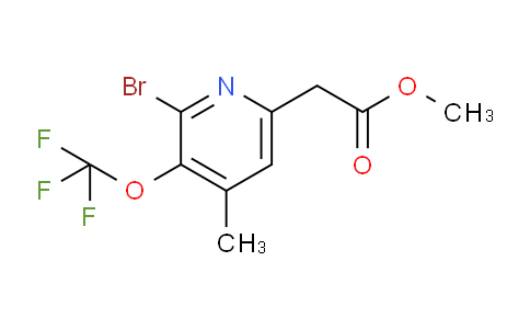 AM22594 | 1806082-99-4 | Methyl 2-bromo-4-methyl-3-(trifluoromethoxy)pyridine-6-acetate