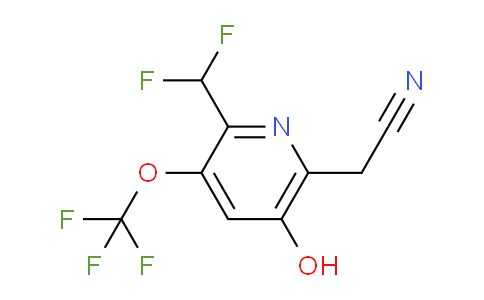 AM225940 | 1806728-05-1 | 2-(Difluoromethyl)-5-hydroxy-3-(trifluoromethoxy)pyridine-6-acetonitrile
