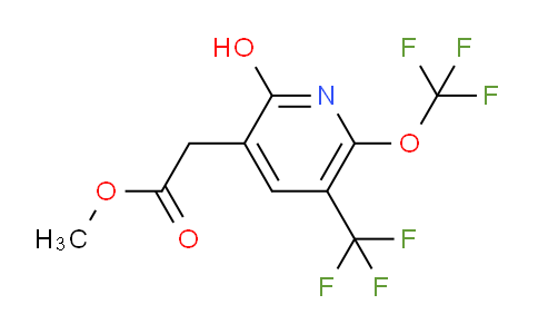 AM225945 | 1804367-58-5 | Methyl 2-hydroxy-6-(trifluoromethoxy)-5-(trifluoromethyl)pyridine-3-acetate