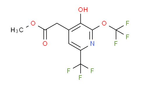 AM225946 | 1806191-99-0 | Methyl 3-hydroxy-2-(trifluoromethoxy)-6-(trifluoromethyl)pyridine-4-acetate