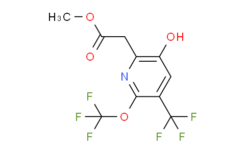 AM225947 | 1806192-13-1 | Methyl 5-hydroxy-2-(trifluoromethoxy)-3-(trifluoromethyl)pyridine-6-acetate