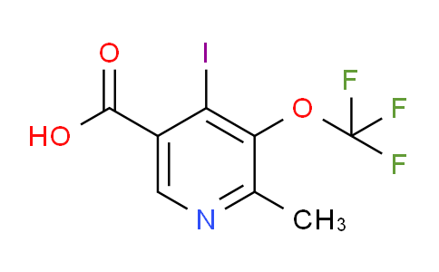AM225948 | 1806172-36-0 | 4-Iodo-2-methyl-3-(trifluoromethoxy)pyridine-5-carboxylic acid