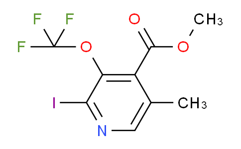 AM225951 | 1804351-00-5 | Methyl 2-iodo-5-methyl-3-(trifluoromethoxy)pyridine-4-carboxylate