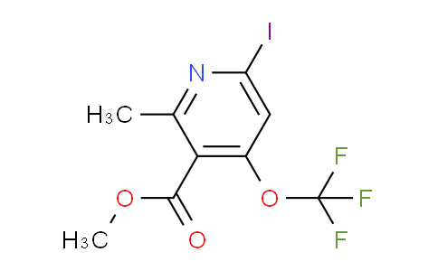 Methyl 6-iodo-2-methyl-4-(trifluoromethoxy)pyridine-3-carboxylate